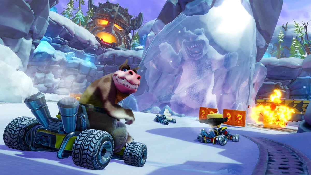 Crash Racing: Activision, 4 Nitro-Fueled, PlayStation Team