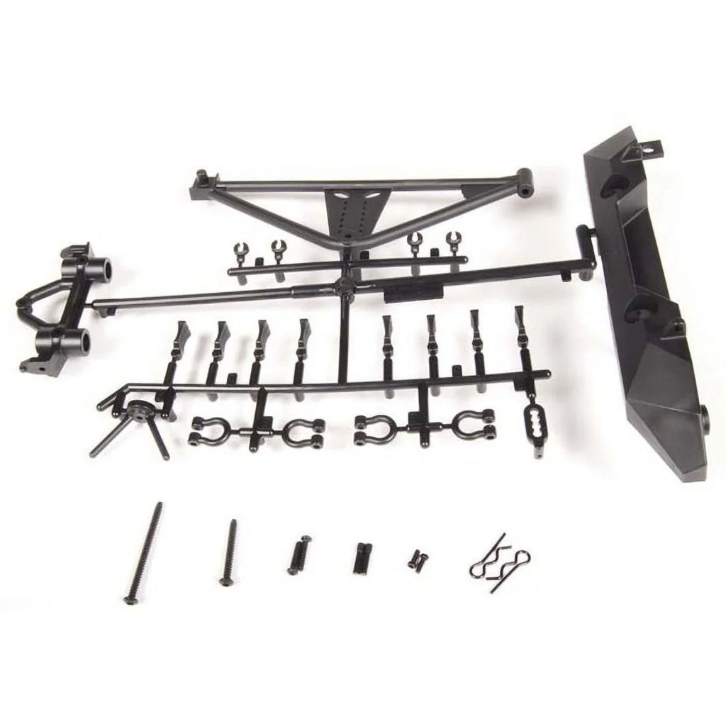 Electric Axial Option Parts Car/Truck RrBumper/TireCarrierSCX10/Poison AXIC4349 Spyder/JK AX80126