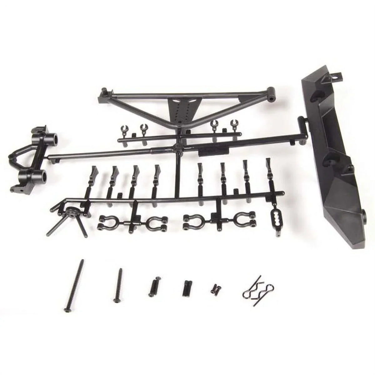 Electric Axial Option Parts Car/Truck RrBumper/TireCarrierSCX10/Poison AXIC4349 Spyder/JK AX80126