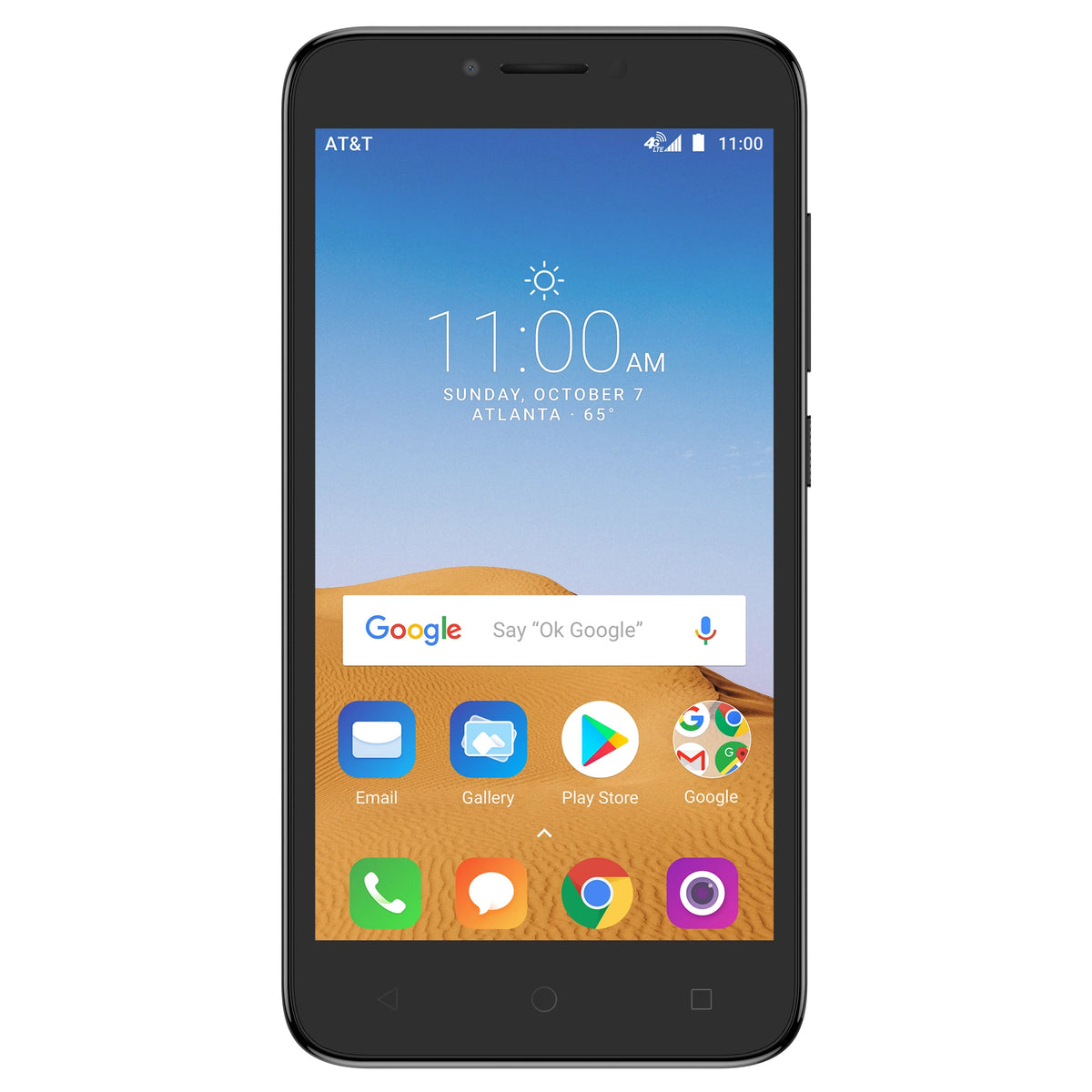 Prepaid 16GB TETRA Prepaid AT&T Alcatel Smartphone,