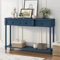 SKU: with with Table for Projecting WF189574AAM) Sofa Shelf and Long Drawers Entryway Console OLD Drawers (Antique Table Navy,