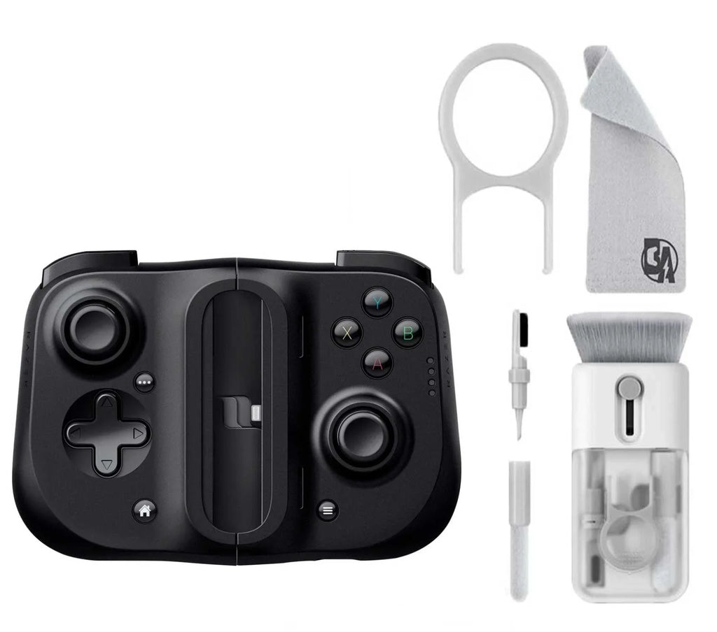 Gaming for Cleaning Controller - Axtion - Bundle iOS Razer kit Electric Used Kishi With Bolt -