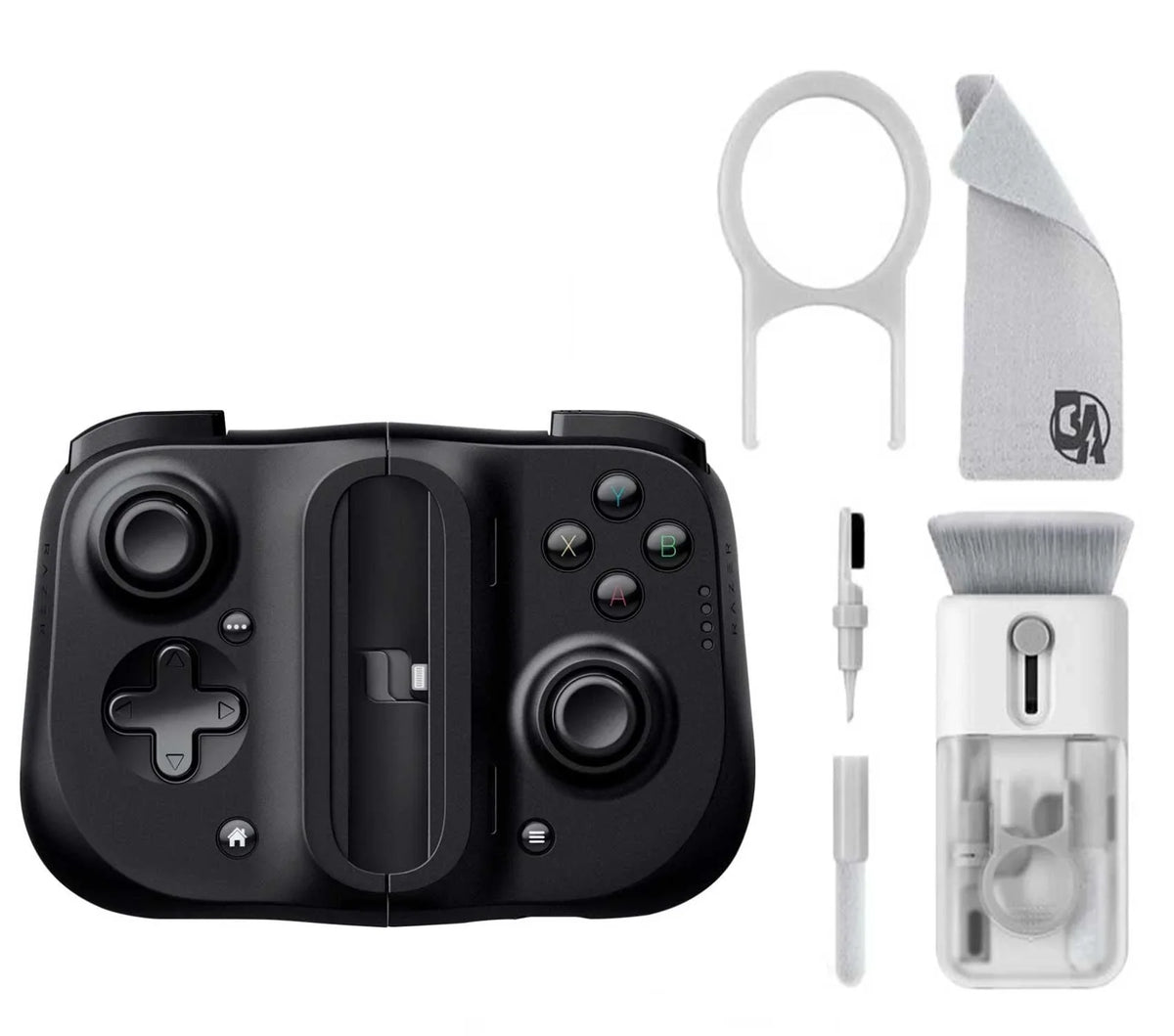 Gaming for Cleaning Controller - Axtion - Bundle iOS Razer kit Electric Used Kishi With Bolt -