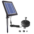 Garden Built 6V Powered Yabuy Pond Pond Solar Patio for with LED in 3.5W Pump Submersible Battery Pool Water Fountain Brushless