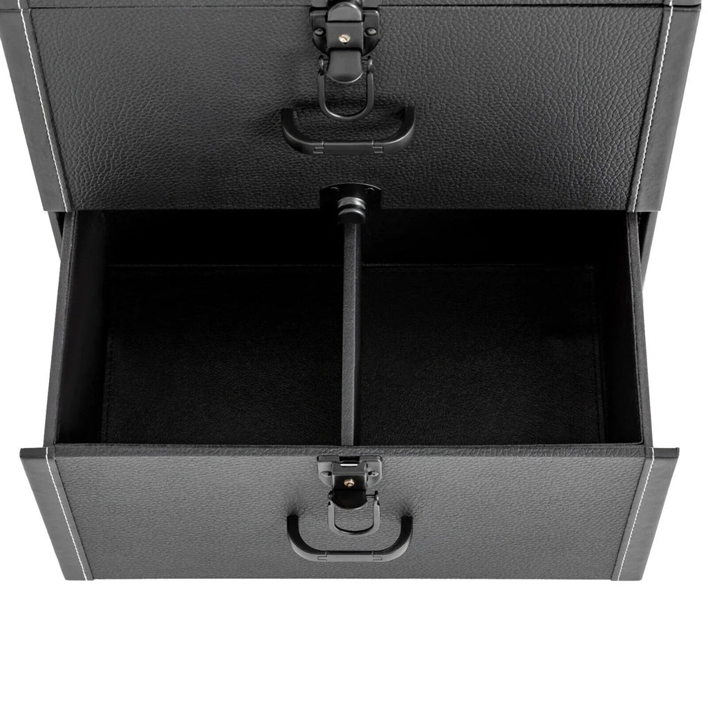 Polish Nail Makeup Trolley Miumaeov Rolling Cosmetic Train Organizer Storage Luggage Case Box Professional