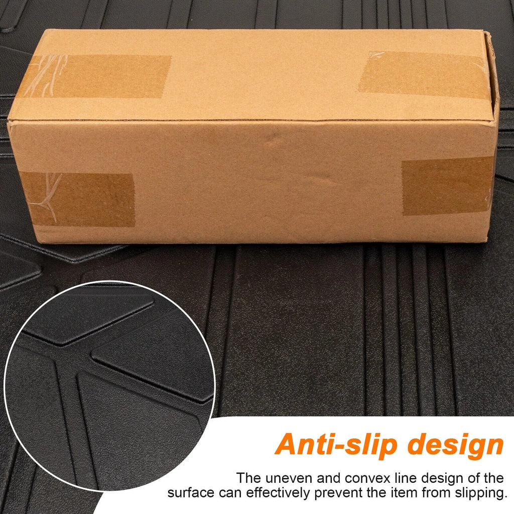 Cherokee Protector TPE Grand Cargo Weather Carpet All Floor Jeep Cargo 2011-2022 Rubber Liner Trunk Mat Custom Rear Fit Car