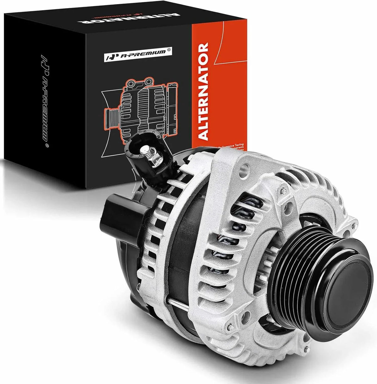 Replace# V6 2012-2015, Honda with 2011-2013, Pulley, Compatible Alternator 3.5L, 12V A-Premium CW 130Amp Ridgeline 2012-2014, 6-Groove Pilot 31100-RV0-A01 Odyssey