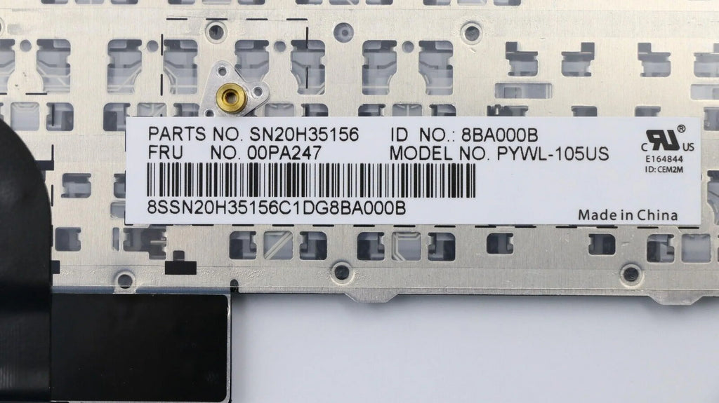 P70 P71 00PA247 US New ThinkPadP50 Keyboard SN20H35156 Lenovo Genuine
