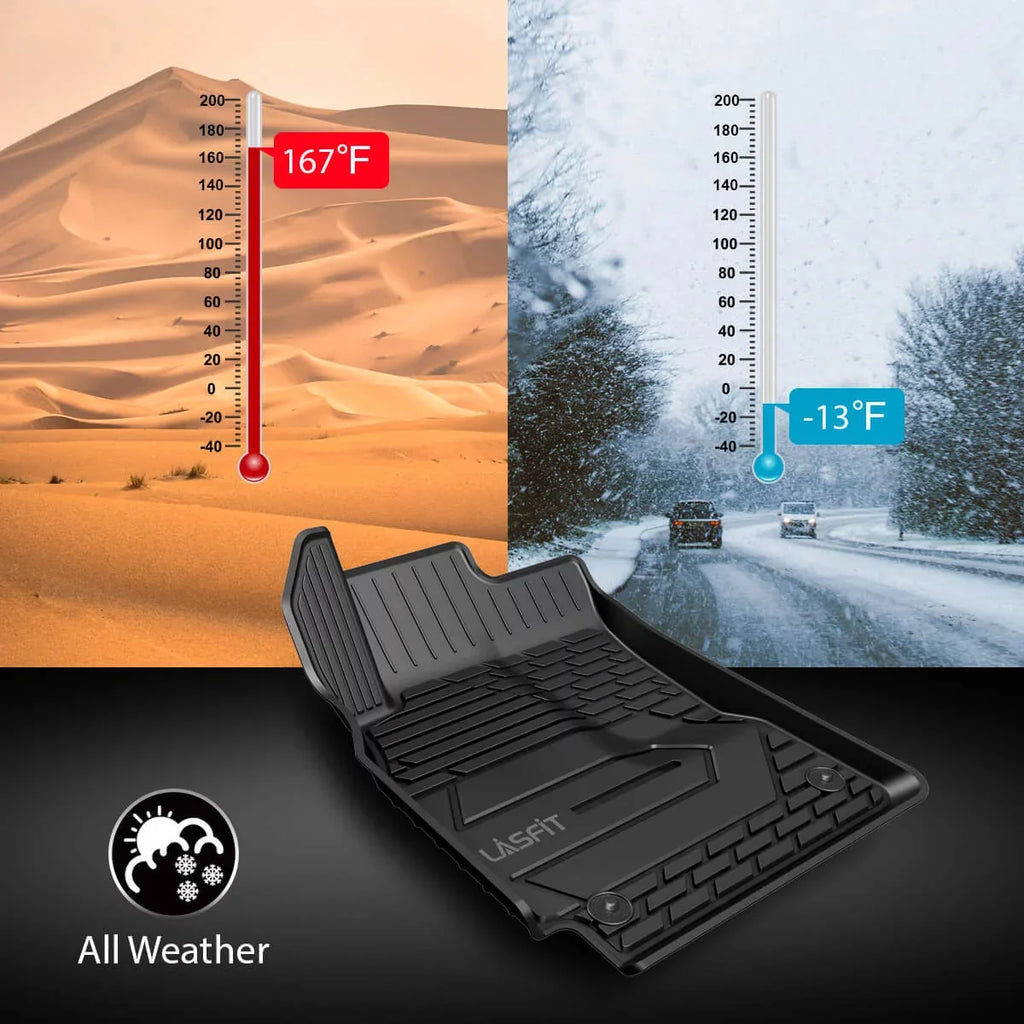 Bench and Only) Jeep (2nd Grand Mats Durango Floor Cherokee(NO Jeep Floor 2nd for TPE Row Row, 1st Dodge Set, Cherokee), Car Liners All Seat LASFIT Weather / 2016-2021