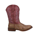 Cross Toe Roper Girls Round Kids Boots Western Cut Mid-Calf Cowboy