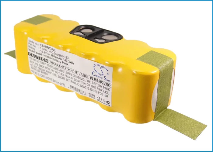(2800mAh/14.4V) Replacement 80501e 620 660 900,11702 Roomba 531 Roomba Roomba Roomba VAC-500NMH-33 Roomba GD-Roomba-500 Roomba Roomba 800 595 Roomba 532 BanGomi 570 for Roomba Battery Roomba 760
