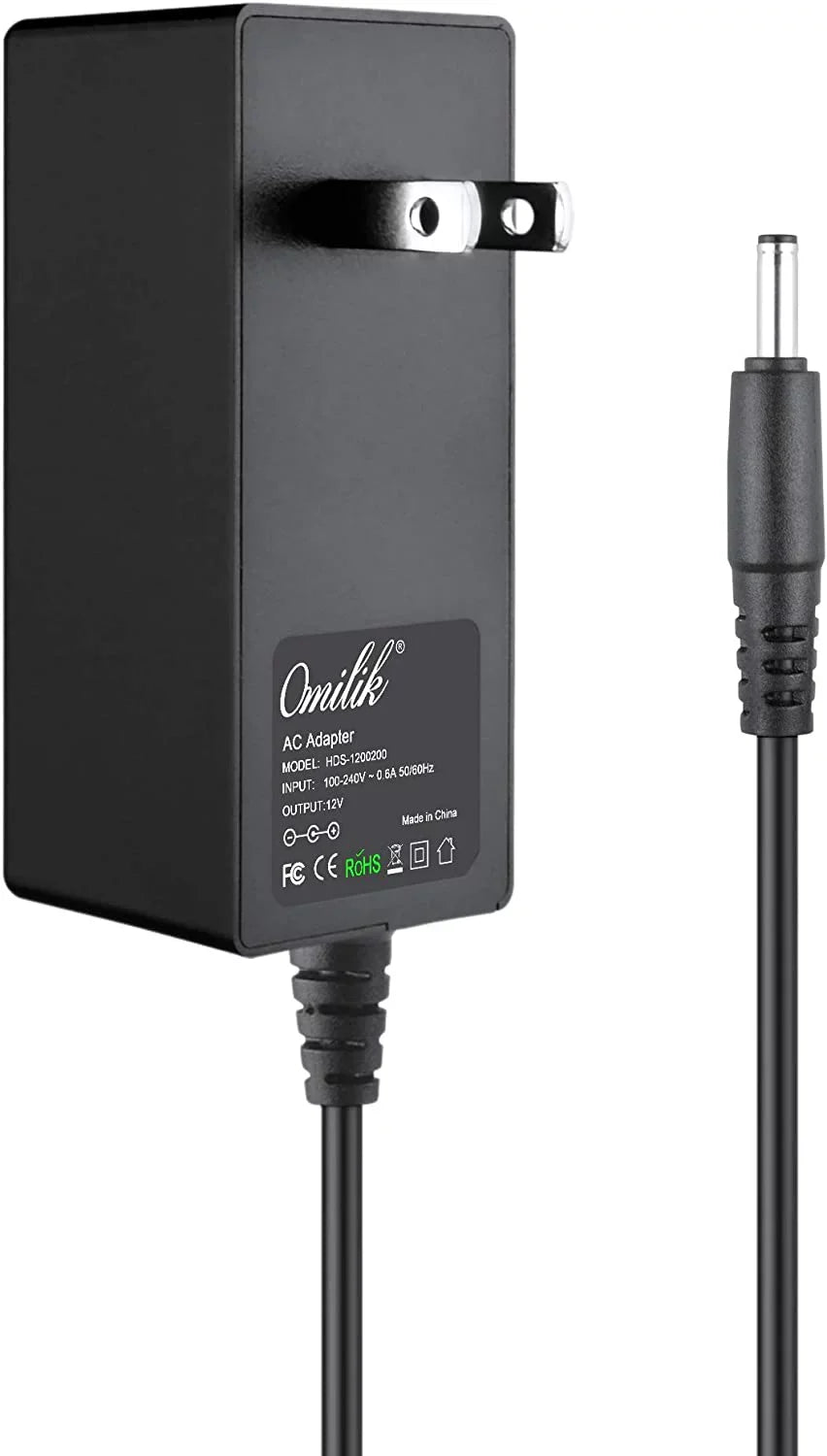 Cord Power EV-CH-116-1-BK AC Laptop Ultra EVOO for Wall EV-C-116-1 12V Charger 11.6" Thin Adapter