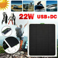 '- Charger Powered 22W Charge Solar RV, - Charger & Intelligent Automobile Panel-Built Solar etc… 12V Portable Maintainer MDHAND Battery in for Controller-Solar Car