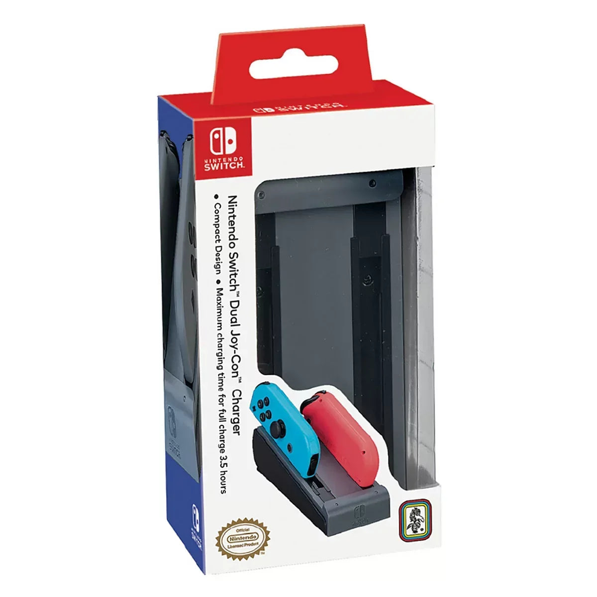 Charger Mario Nintendo & Joy-Con Odyssey Console with Game Switch Gray Dual