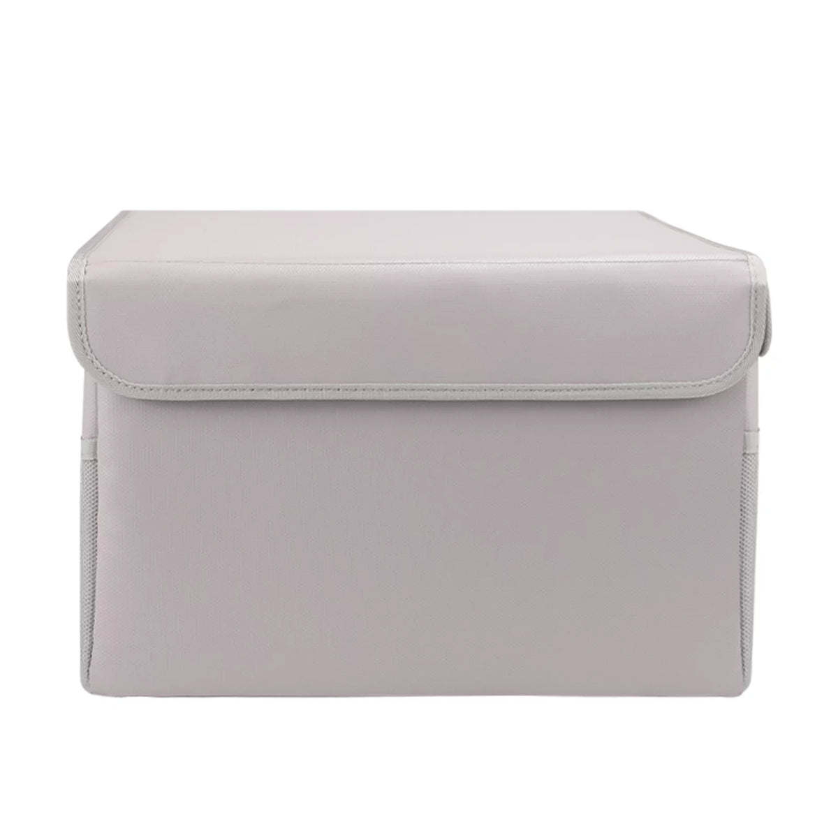 Handles Home Ideal Storage Car, Lid Waterproof Fireproof Sturdy Irfora Box, and for Office with