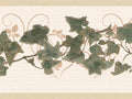 Leaves Self ft Design, - Stick Retro Green Vine x 7 Border 15 Peel Dundee Deco's and Wallpaper Wall Beige a Border Adhesive on in, Abstract