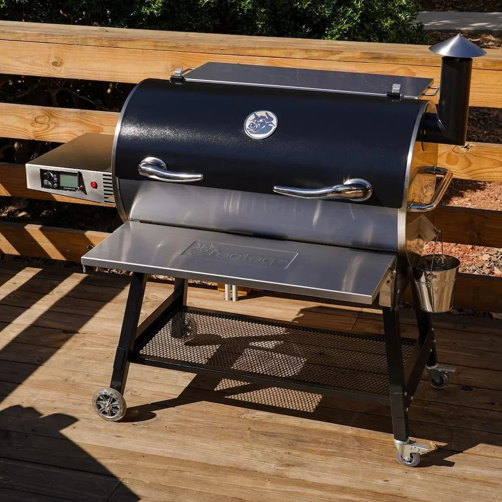 for Your Grill Prep To Work Pellet | More Grill Front-Folding Add Pellet and Shelf Wood Dishes Space