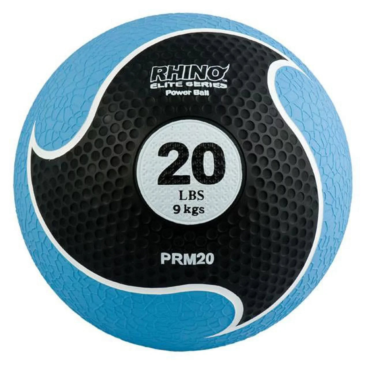 lbs Champion Sports Rhino Blue Medicine 20 Ball, Elite