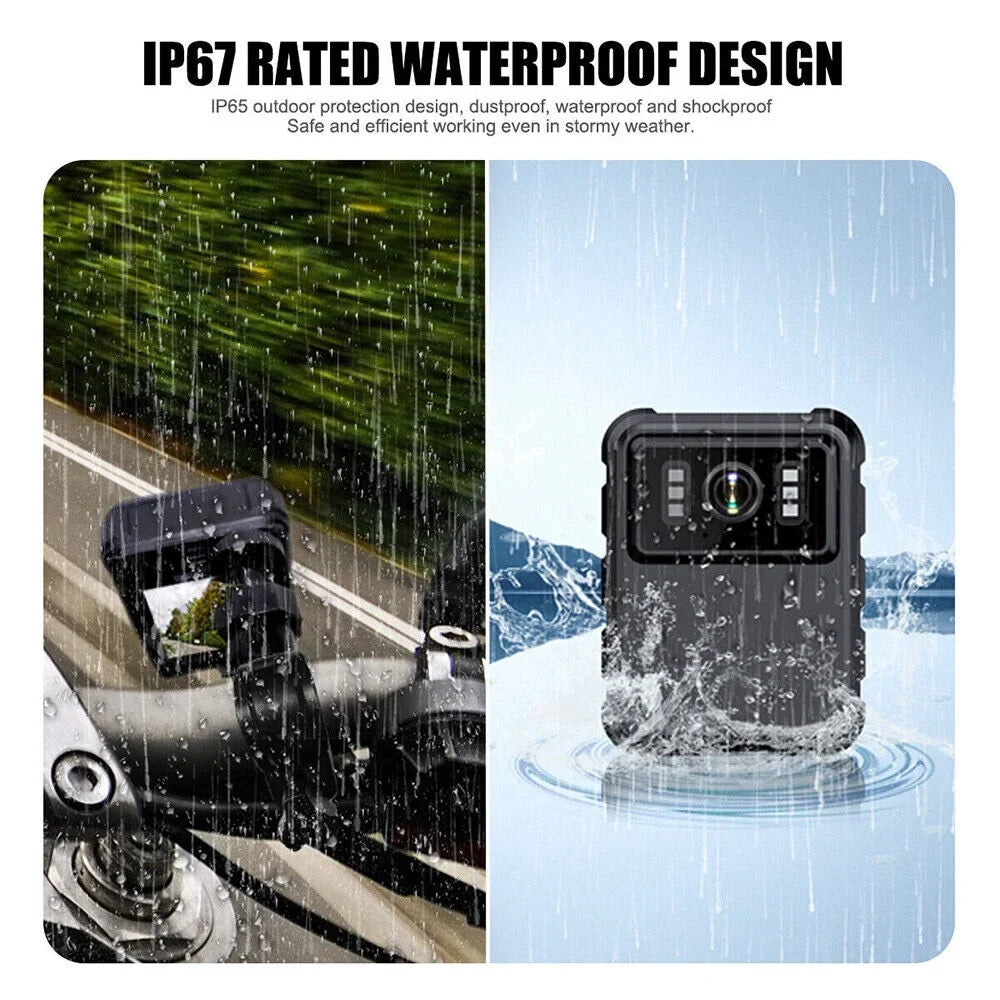 Camcorder 1080P IP67 2" HD Screen WiFi LCD Cam Helmet 300W Record 128G Loop Full Action Colour Support Memory Waterproof Jahy2Tech