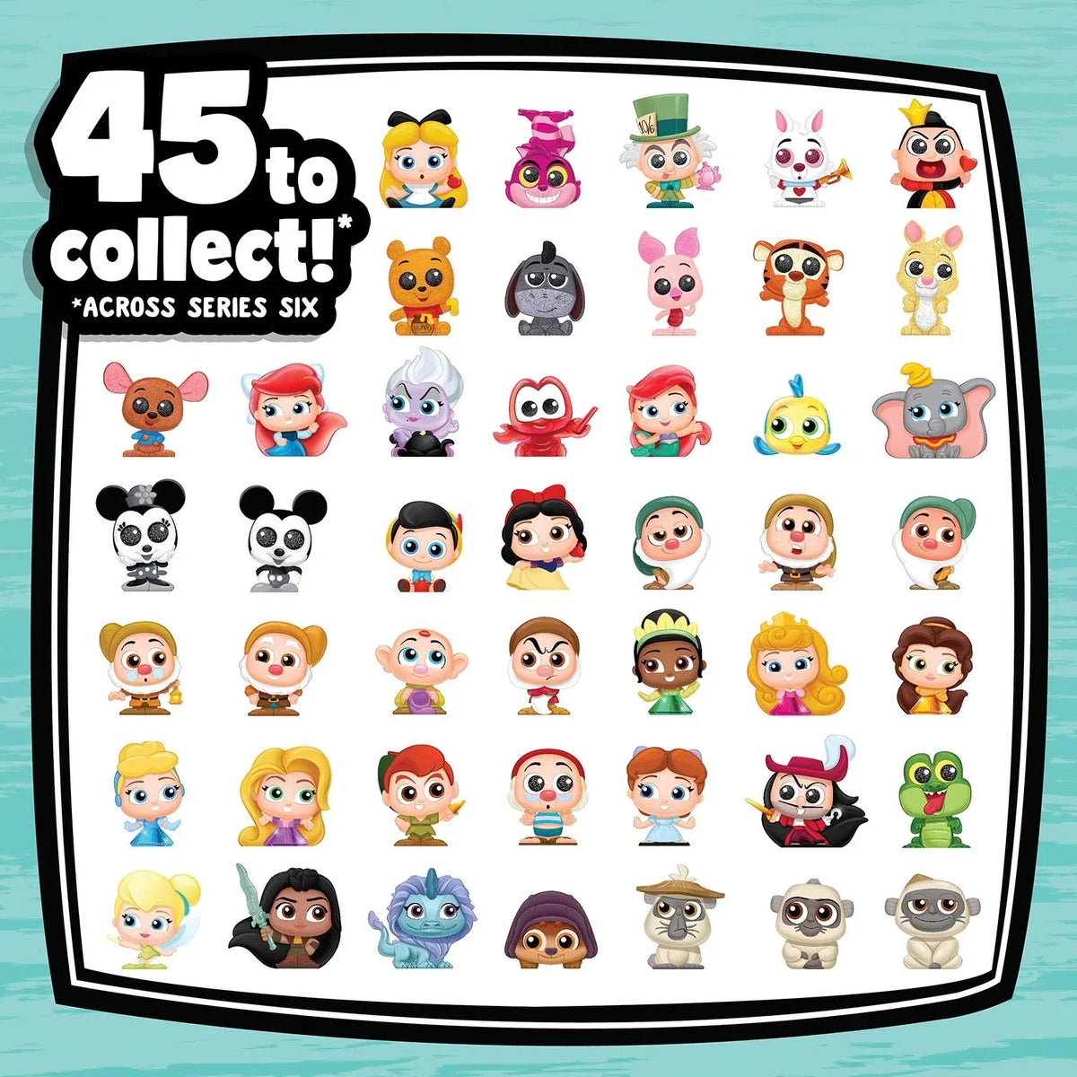 Gifts Peek Series Toys Vary, or Styles Disney Disney Figures, 6 May Up, Multi Includes for Doorables 5 Presents Kids 6, Characters, Ages Princess and Collectible Officially Mini 5, Licensed Jeweled 7