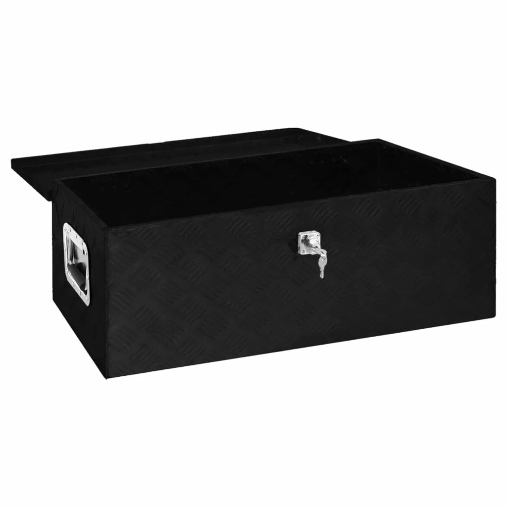 (L Organizer x Dcenta 11.8 Vehicle, x Camping Lockable Inches 15.4 H) Garage, Trailer for 31.5 Case Toolbox Truck W Underbody x x Storage Aluminum Trip Box Tool Box