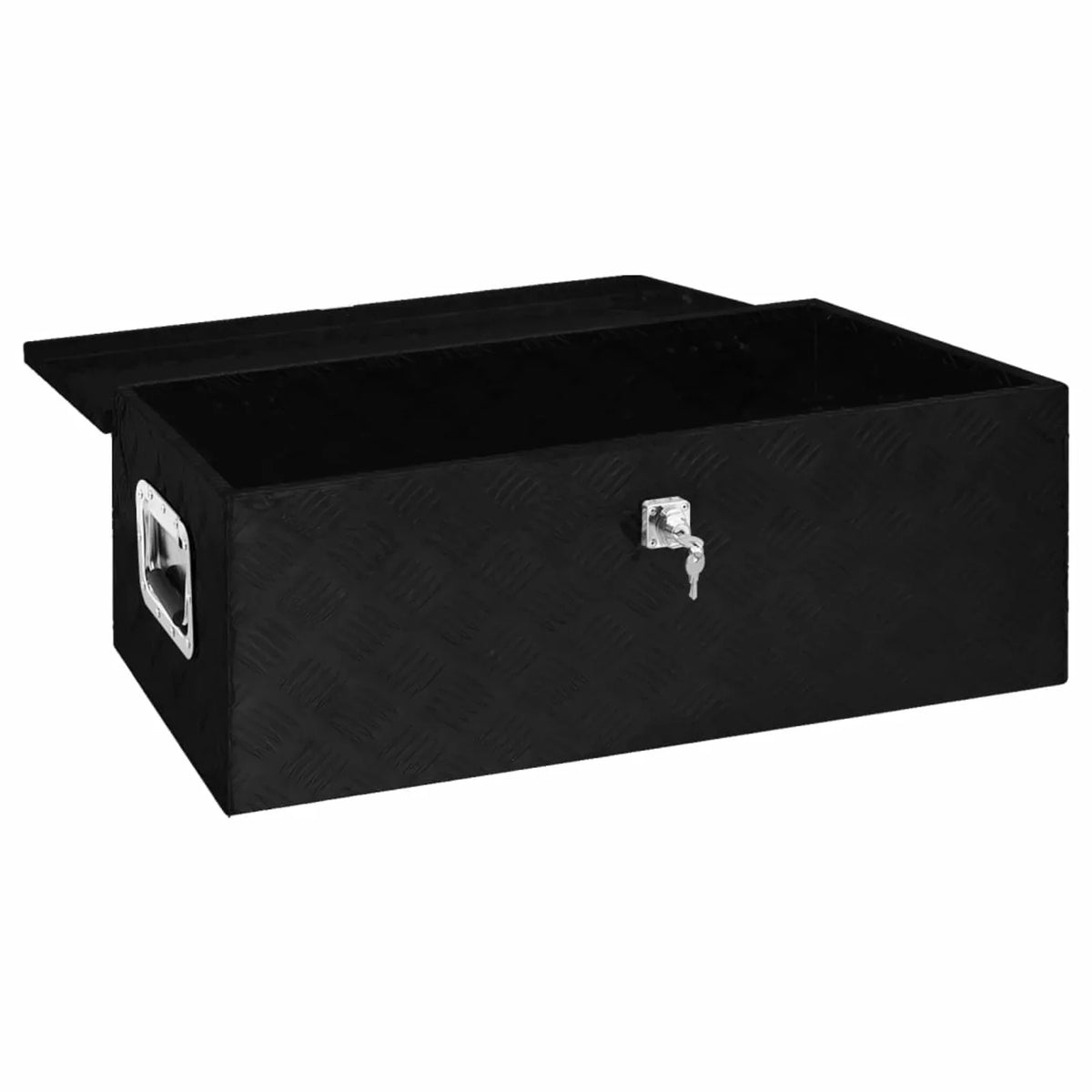 (L Organizer x Dcenta 11.8 Vehicle, x Camping Lockable Inches 15.4 H) Garage, Trailer for 31.5 Case Toolbox Truck W Underbody x x Storage Aluminum Trip Box Tool Box