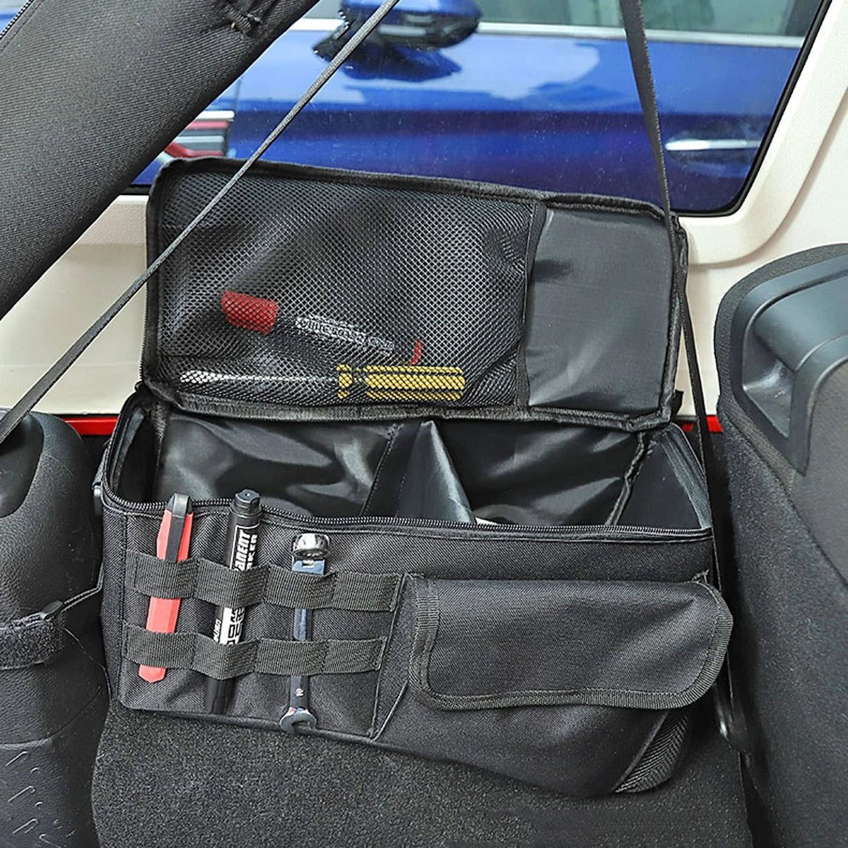 4 Bag Organizer Accessories Jeep Interior Tool JK Stowing for Doors Car JL Tidying 2007-2024 Tray Side