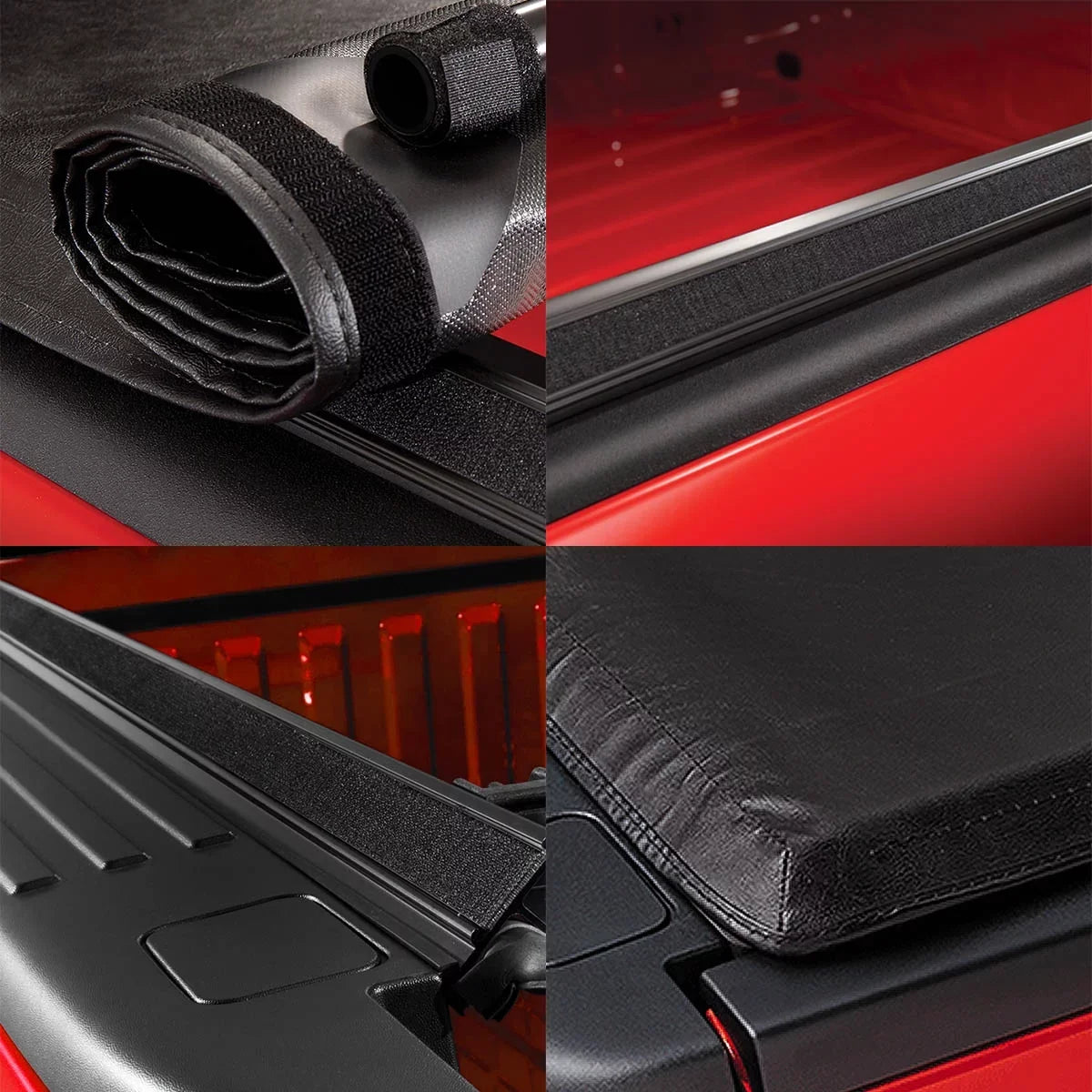 up Cover Bed Truck Soft Drive Roll Bed / Auto 6Ft 04-12 Chevy Tonneau Canyon GMC Fits Colorado