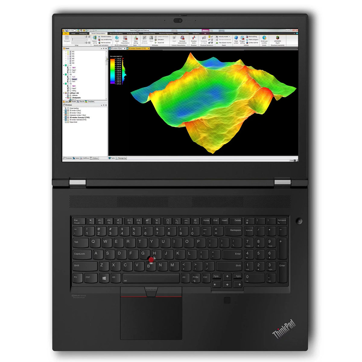 P17 300 Lenovo nits, i7-10750H, 1TB IPS ThinkPad Laptop, FHD 32GB, Quadro, 17.3"
