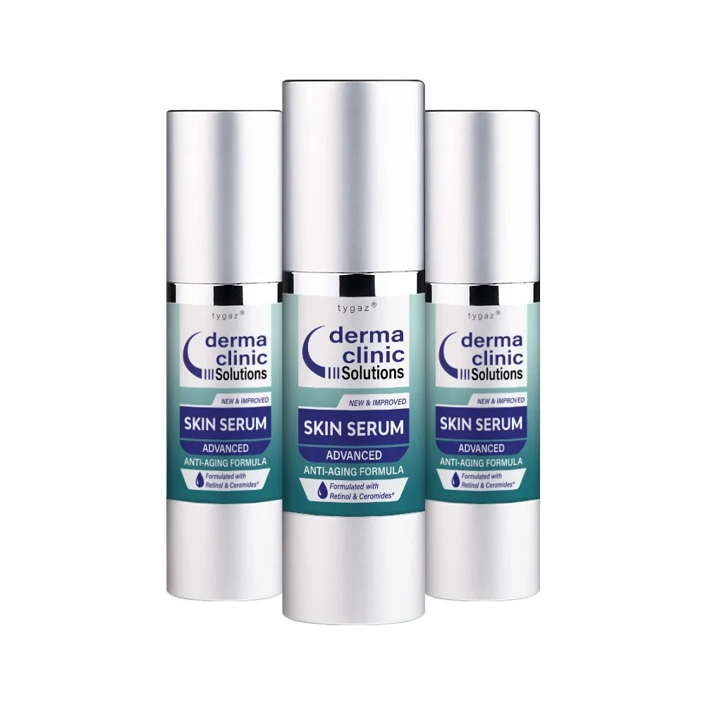 Solutions Pack) Serum Clinic Derma (3 Derma Face Serum - Clinic