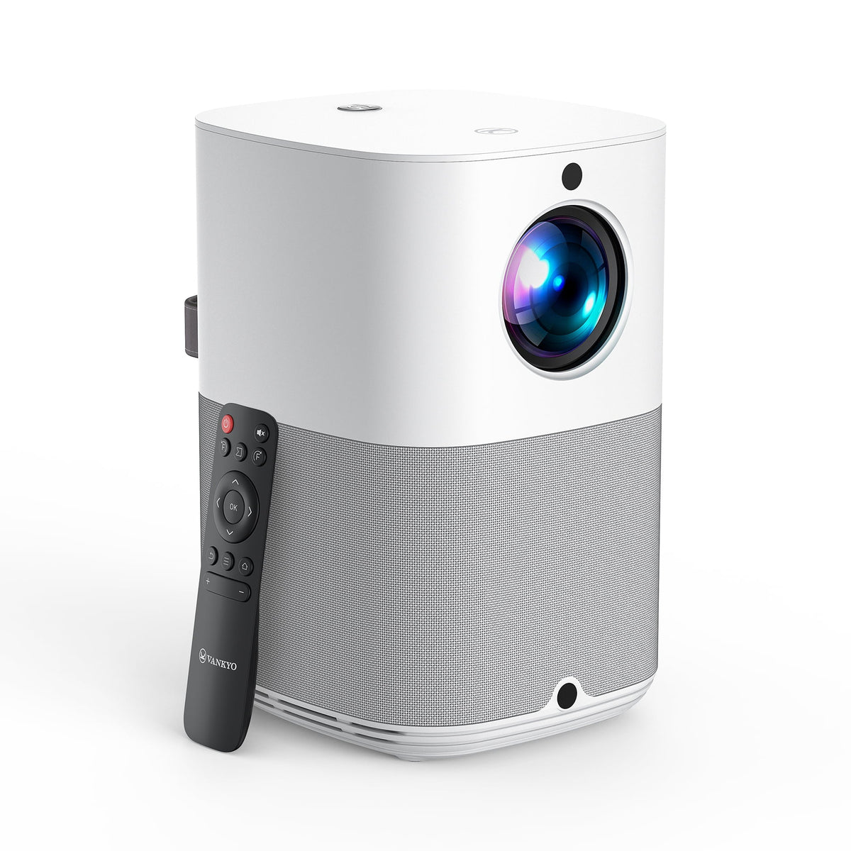 FHD Stick, Projector Audio, Performance Projector, 250" WiFi X3 Compatible TV Android iOS with Dolby VANKYO 1080P Bluetooth Portable with Vertical Native Projector, & Mini 4K Display, Supported