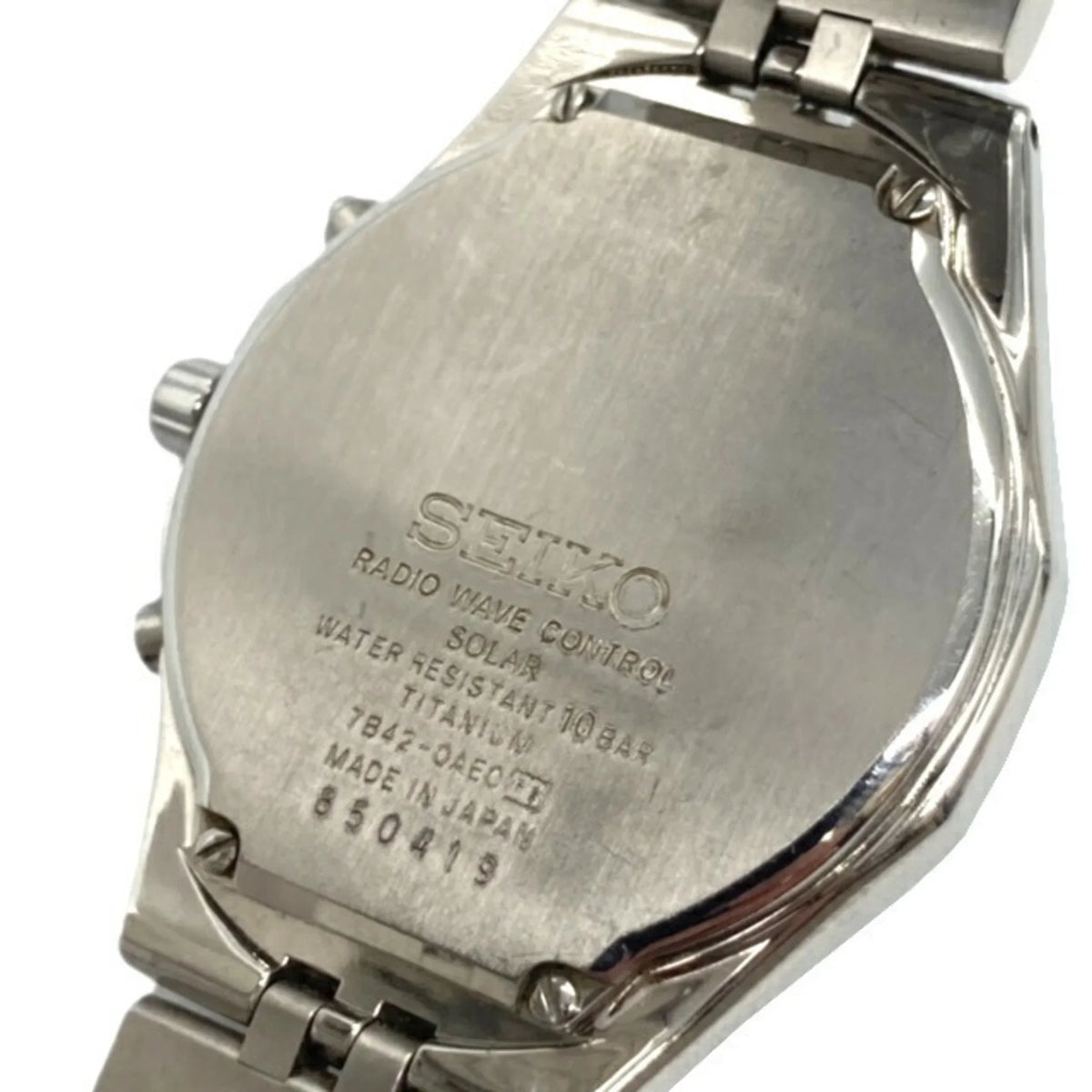 SADZ063 Solar Pre-Owned SEIKO Men's 7B42-0AE0 Watch Dolce (Good) Radio
