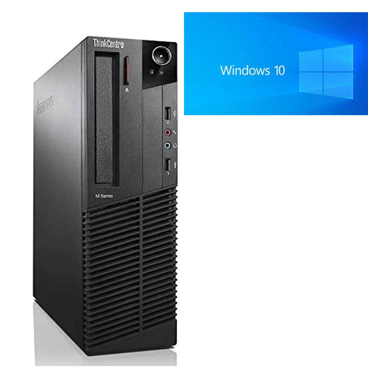 i5 Pro Computer Ram Desktop PC Core 500GB Windows 10 LENOVO HDD Wifi 8GB