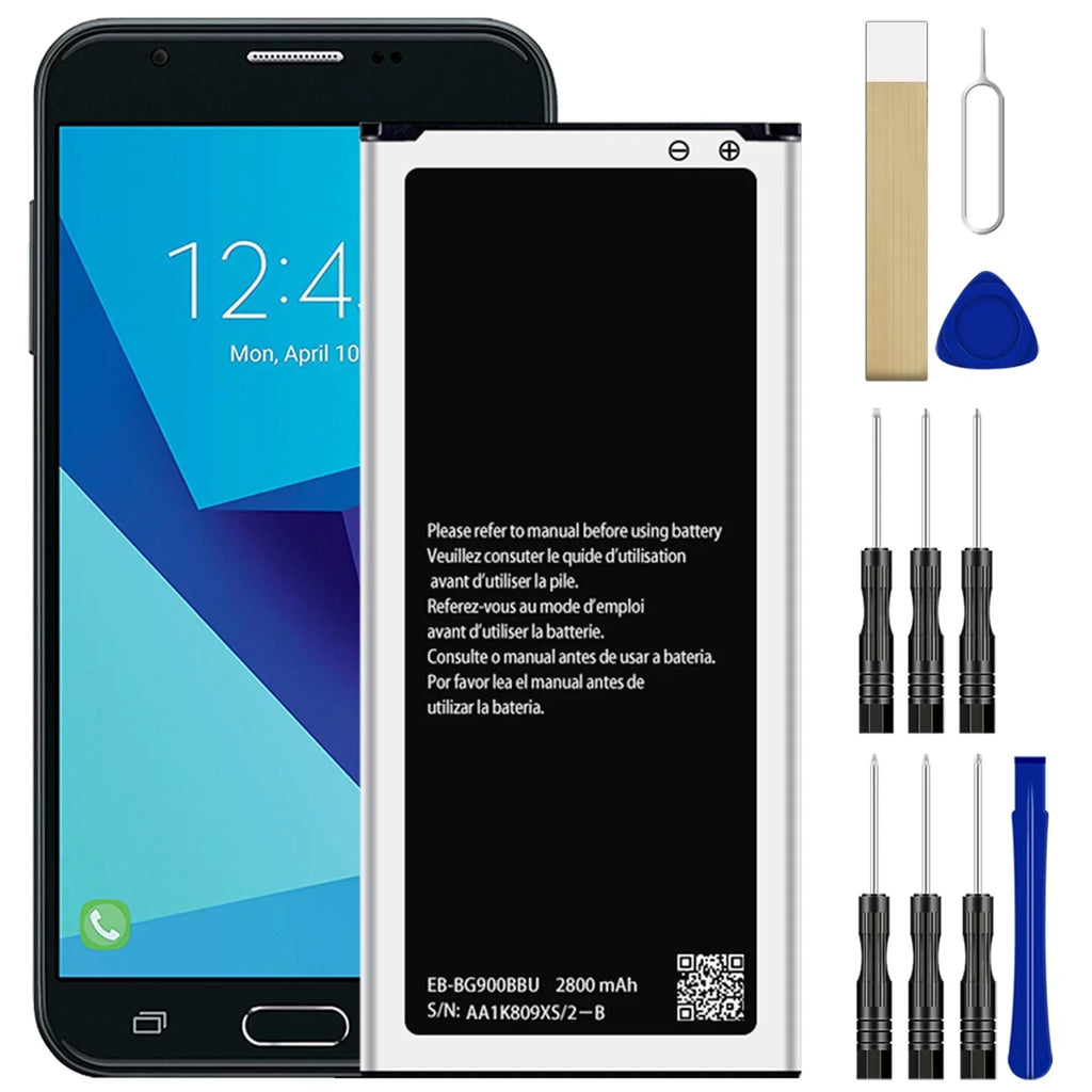 Replacement for EB-BG900BBC Tool SM-G900A Samsung Galaxy EB-BG900BBU Battery AT&T S5 G900A