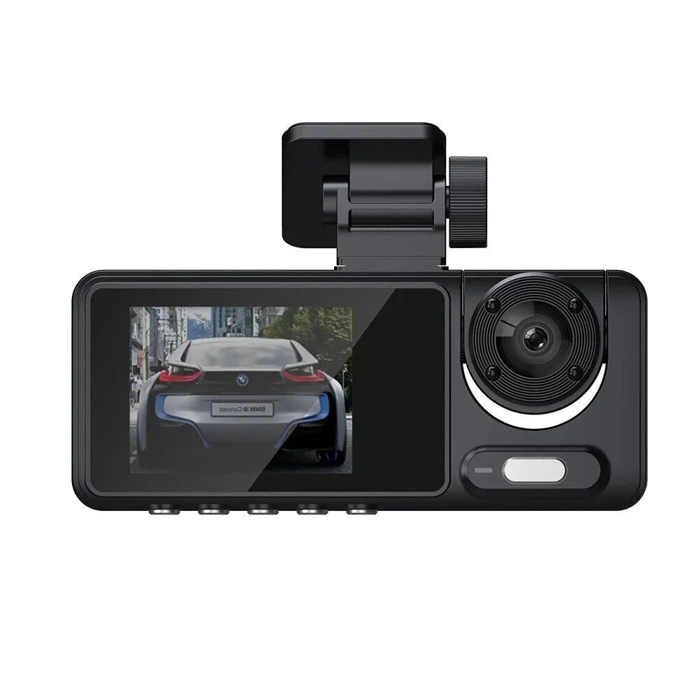 G-sensor Cam Lens 1080P Front/Rear/Inside Dash HD Car Dual Camera Video Recorder Paddsun