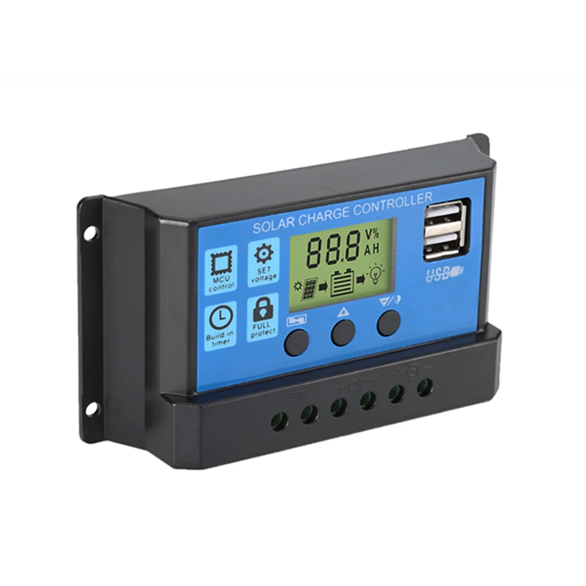 Portable with Kit Plate and Panel Phones moobody Charging 60A Solar 300W for Controller Cameras Mobile