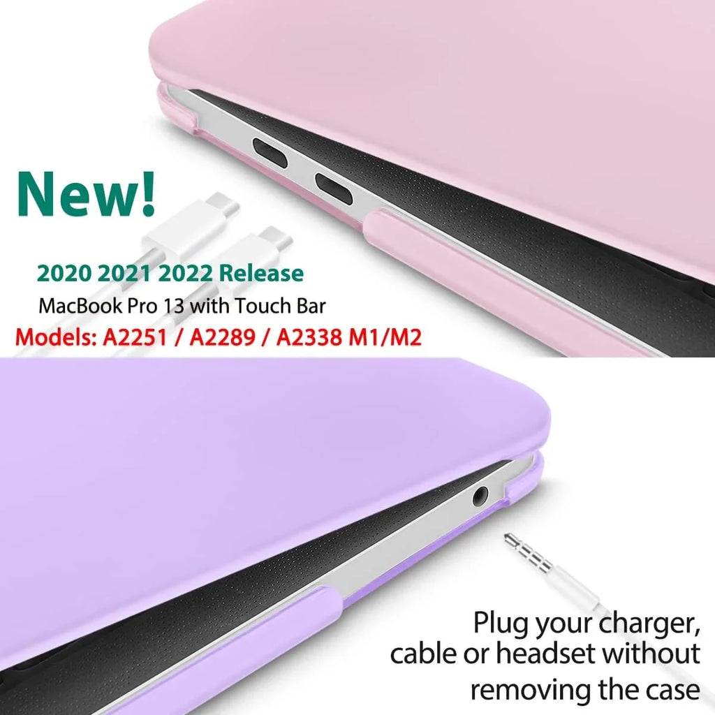 for 2022 Inch A2289 M1 Hard 13 A2251, 2020 Shell MacBook M2 Case Model 2021 A2338 Pro Case Release