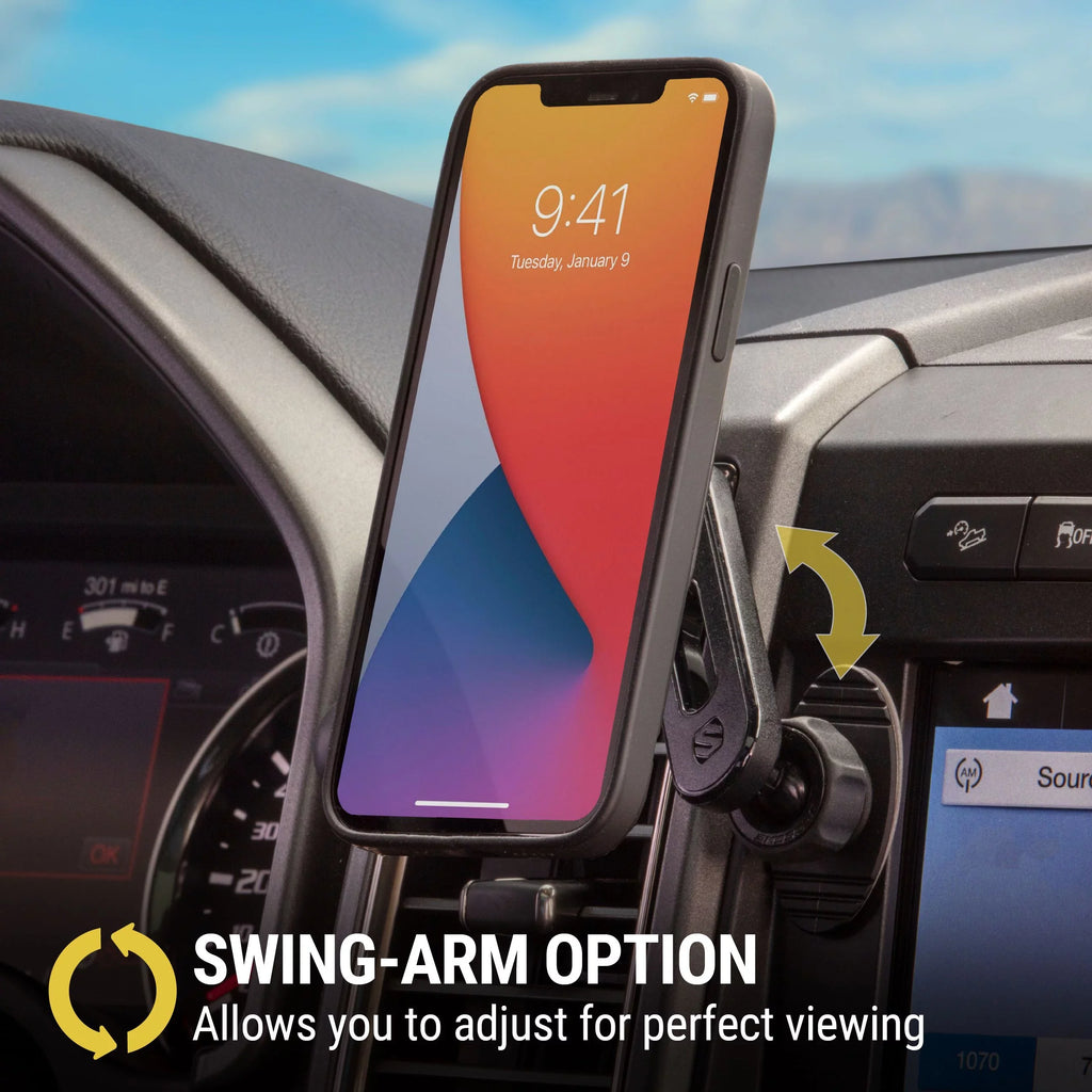 w/ Dash/Windshield/Vent Pro MPMSODVM iPhone Magnetic Mount 4in1 15/14/13 MS Scosche MagicMount Comp