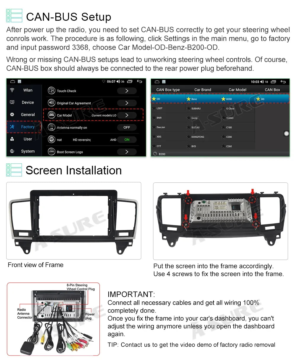 Car Radio GPS Android For GLE 2012-2015 Mercedes-Benz Navi GL X166 12 WiFi W166 Stereo ML 2+32GB