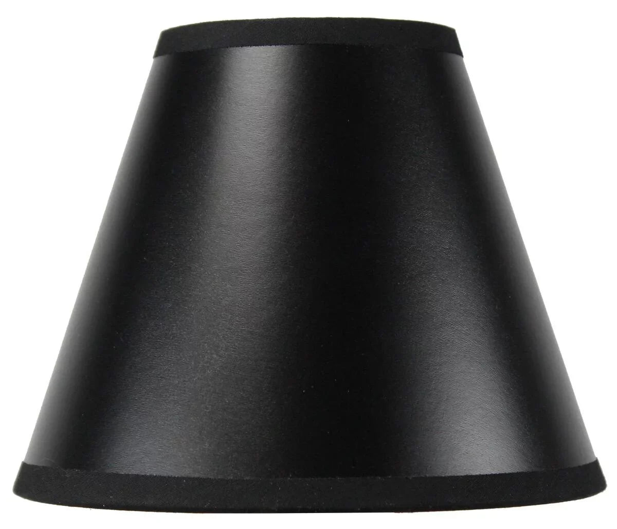 Clip Parchment Chandelier Shade Lamp of Candle Gold-Lined 3x6x5 Set 6