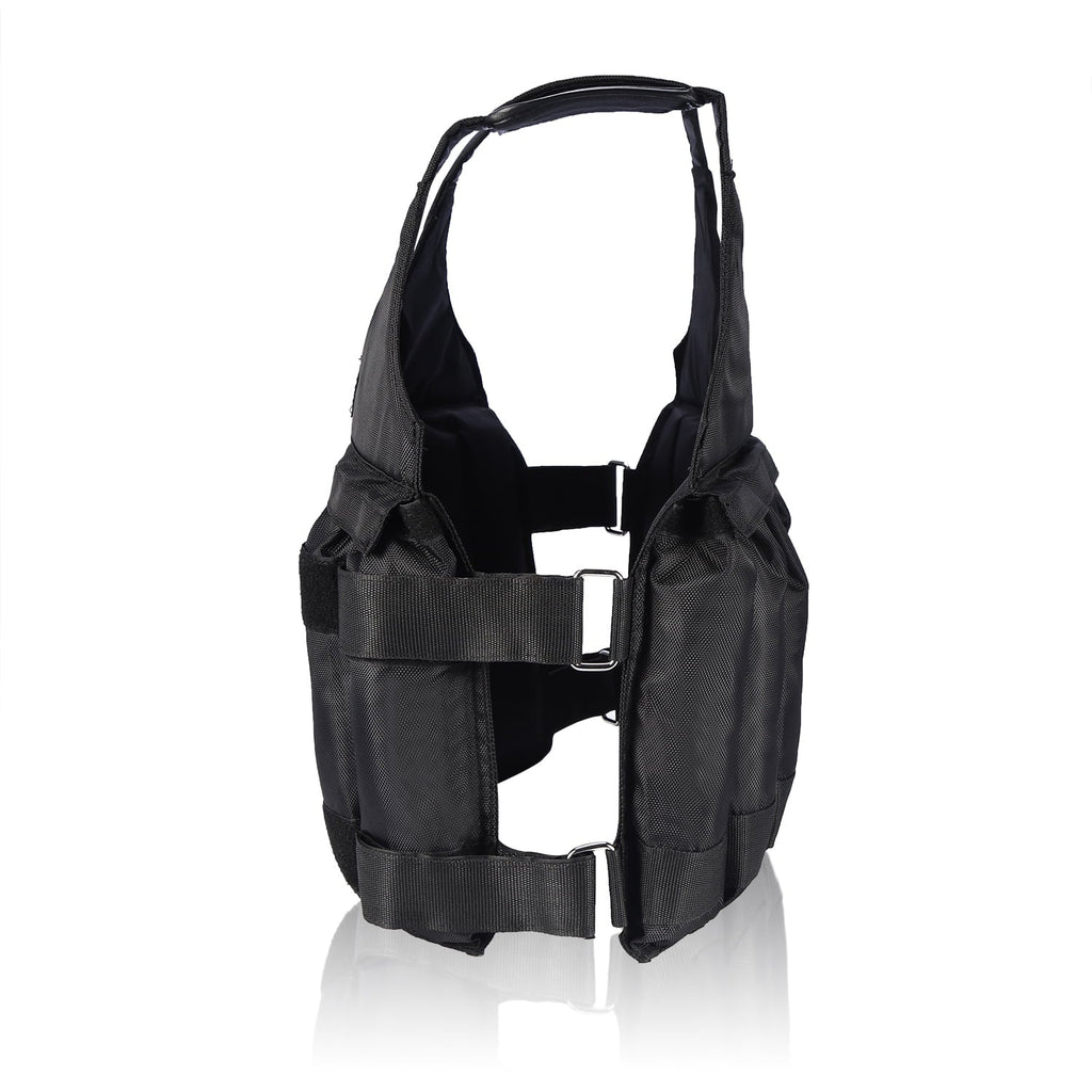 Workout Weight Boxing Exercise Adjustable with Fitness Jacket Vest 50KG/110lbs Weighted Training 12pcs Pouches Vest