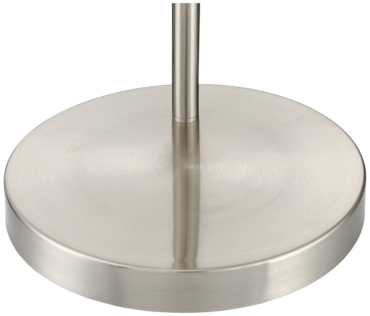 Lighting Modern 360 Reading Nickel 72" Metal White Linen House Living Lamp Shade Arc Floor Brushed Bedroom Drum Cora for Standing Office Room Tall
