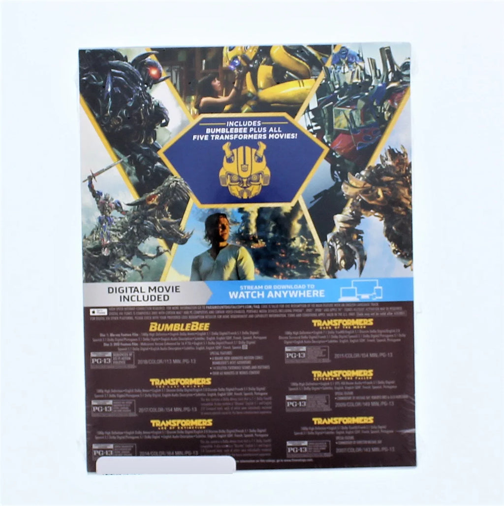and Bumblebee Pack Transformers (Blu-ray) 6-Movie