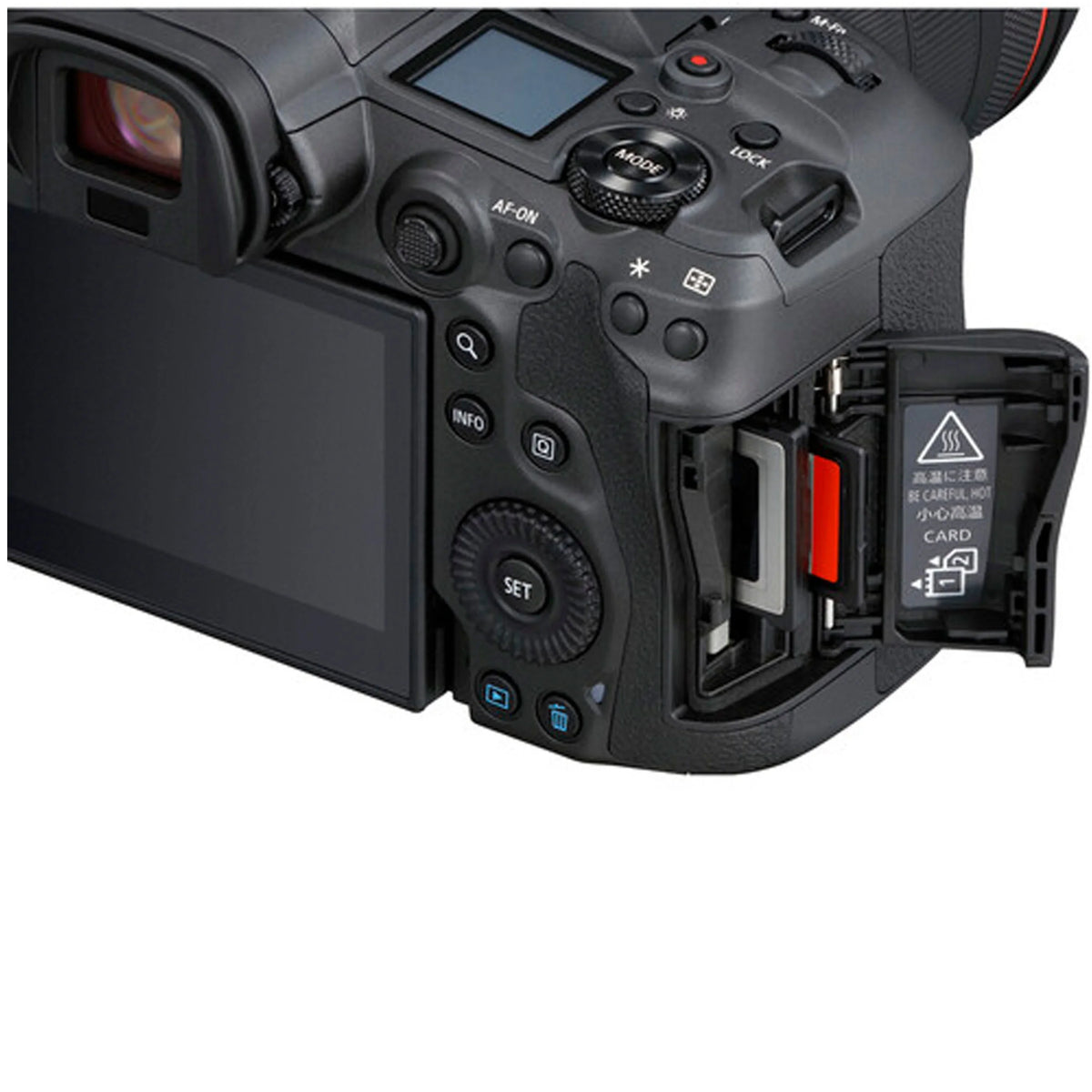EOS R5 + + Only) Memory & 64GB Cards Camera Tripod Mirrorless + More (Body Case 2pc Canon