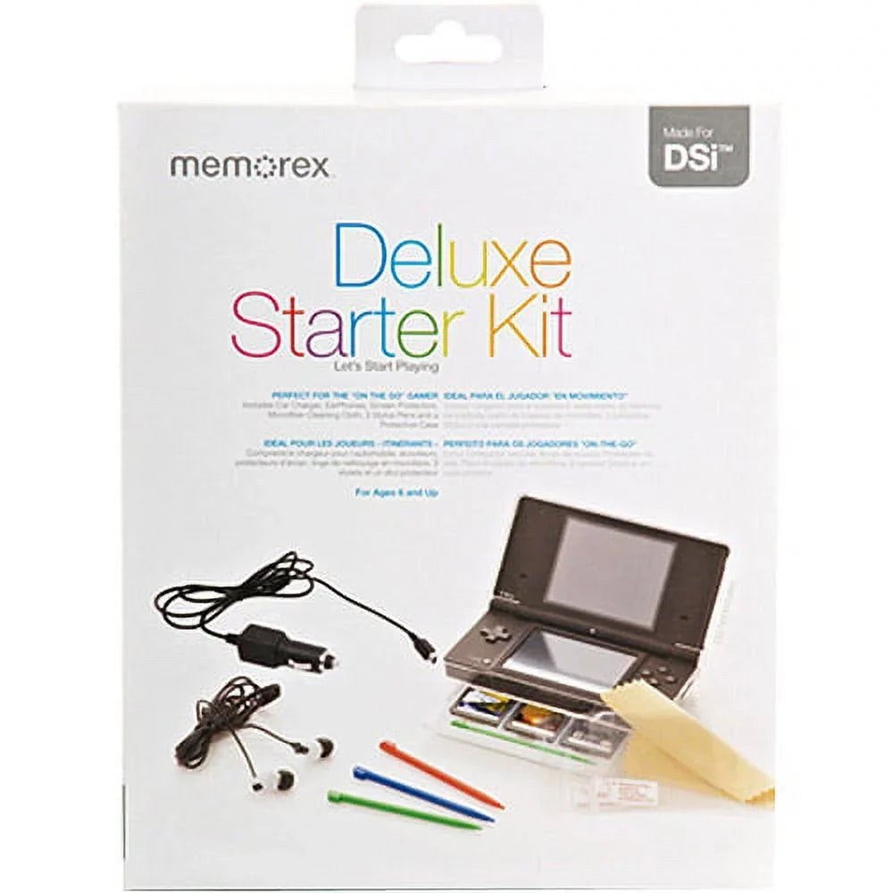 Starter console DSi Accessory for kit DSi, Memorex DS Kit for - Lite, - Nintendo DSi XL for Nintendo game Deluxe Nintendo