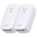 Gigabit Link Through Home Pass Power TP Line AV1200 3 Adapter Starter Kit Port