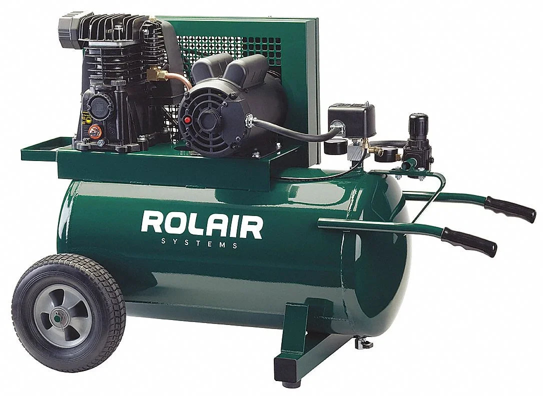 Portable Compressor,20gal,Horizontal 5520MK103-0072 Air Rolair