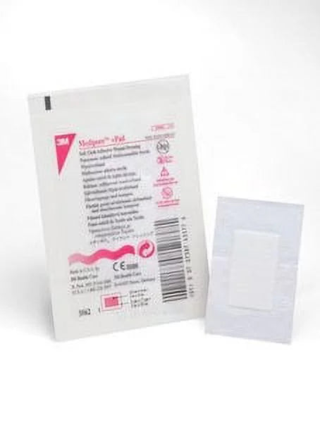 Pad Dressings Each) - Wound 3M Medipore - 1 x Cloth 10" Plus box (25 Soft 1/2" Adhesive 3