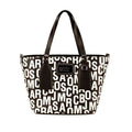 Crossbody Saffiano Jacobs Leather Bag Marc Monogram Print Small White Tote