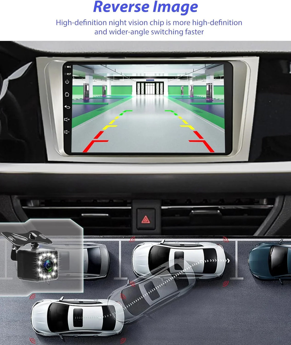 GPS Android + 9 WiFi Screen Bluetooth Camera SWC Backup Camry USB Car Radio Camry Navigation 2G+32G Car Toyota Inch Stereo Touch FM Android 2006-2011, Carplay THONZER Auto for Radio